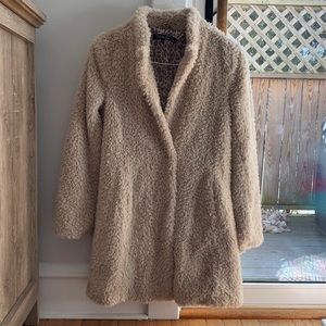 Kenneth Cole Fuzzy Coat